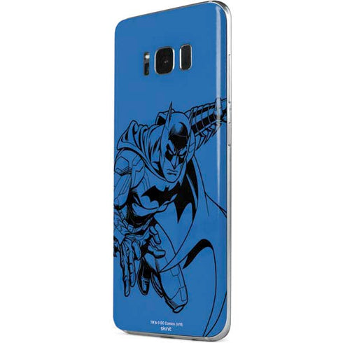 DC Comics Batman Comic Pop Galaxy S8 Skin