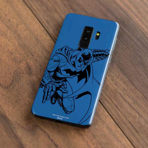 DC Comics Batman Comic Pop Galaxy S9 Plus Skin