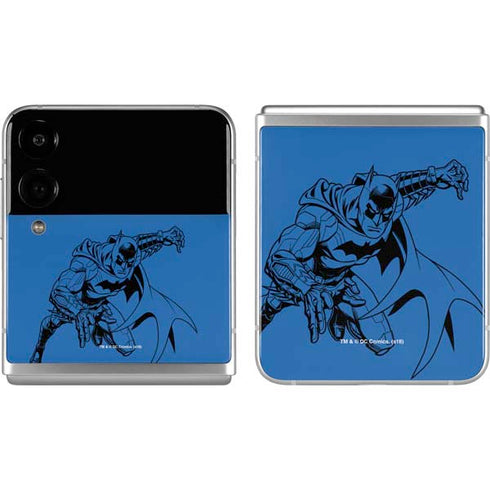 DC Comics Batman Comic Pop Galaxy Z Flip4 5G Skin