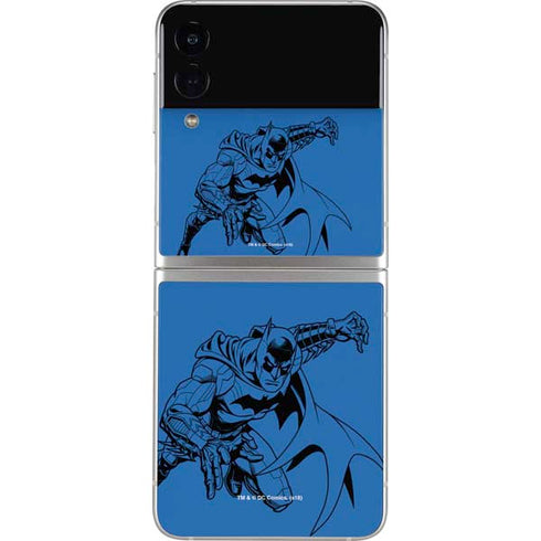 DC Comics Batman Comic Pop Galaxy Z Flip4 5G Skin