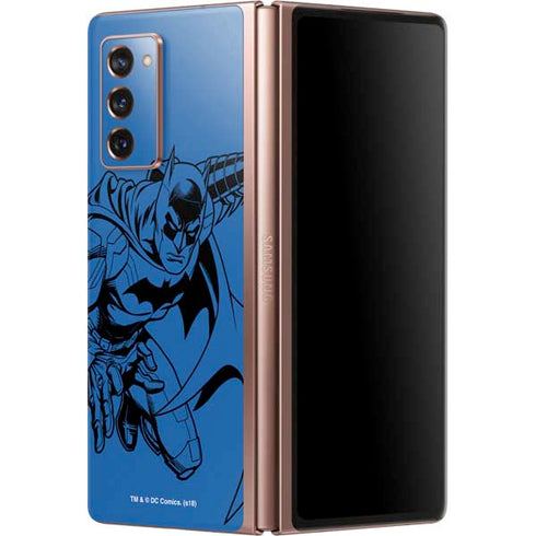 DC Comics Batman Comic Pop Galaxy Z Fold2 5G Skin