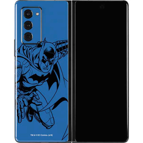 DC Comics Batman Comic Pop Galaxy Z Fold2 5G Skin