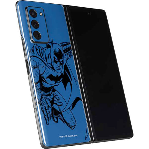 DC Comics Batman Comic Pop Galaxy Z Fold2 5G Skin