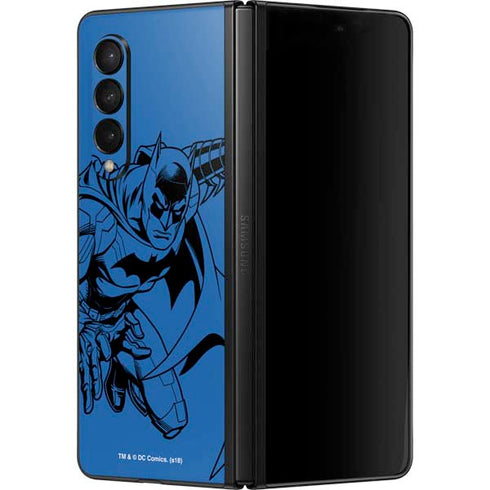 DC Comics Batman Comic Pop Galaxy Z Fold3 5G Skin