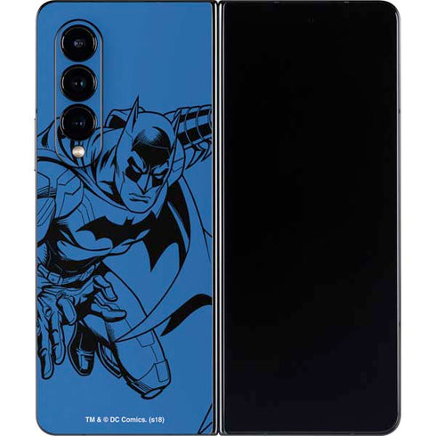 DC Comics Batman Comic Pop Galaxy Z Fold4 5G Skin