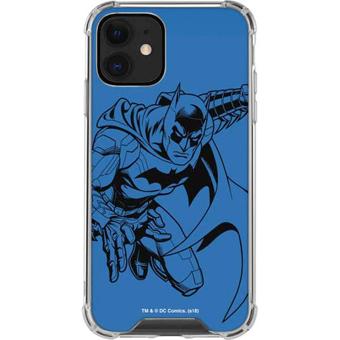 DC Comics Batman Comic Pop iPhone 12 Clear Case