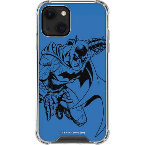 DC Comics Batman Comic Pop iPhone 13 Mini Clear Case