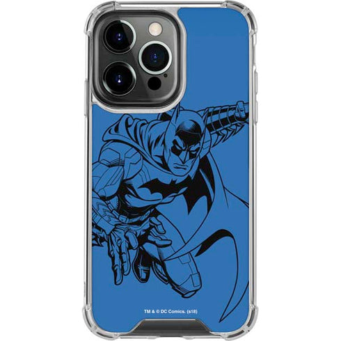 DC Comics Batman Comic Pop iPhone 14 Pro Clear Case