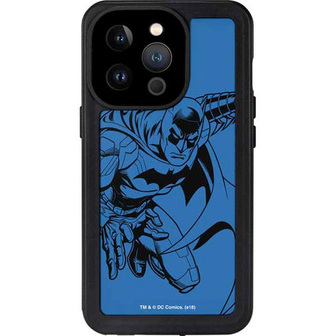 DC Comics Batman Comic Pop iPhone 14 Pro Waterproof Case