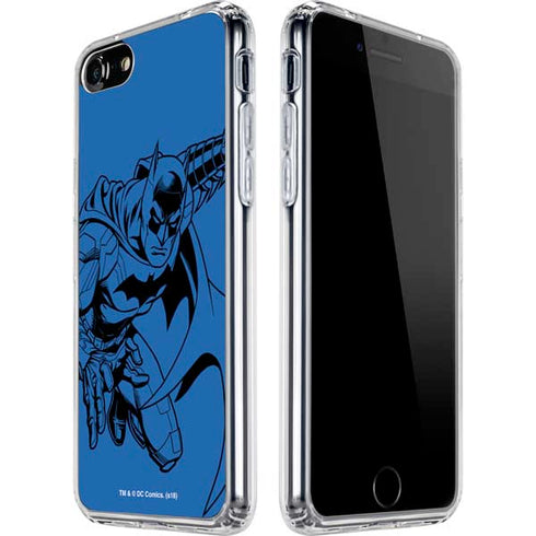 DC Comics Batman Comic Pop iPhone SE (2nd & 3rd Gen) Clear Case