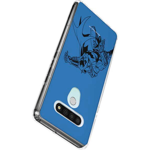 DC Comics Batman Comic Pop LG Stylo 6 Clear Case