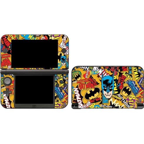 DC Comics Batman Mask Vintage Pattern 3DS XL 2015 Skin