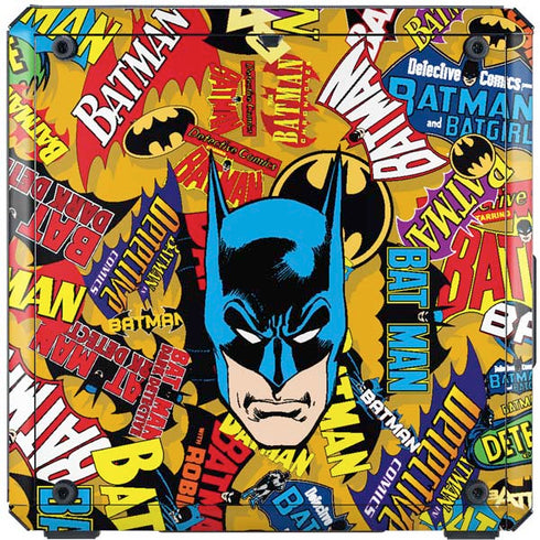 DC Comics Batman Mask Vintage Pattern Cooler Master MasterBox Q300L Mini Tower Skin