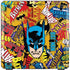 DC Comics Batman Mask Vintage Pattern Cooler Master MasterBox Q300L Mini Tower Skin
