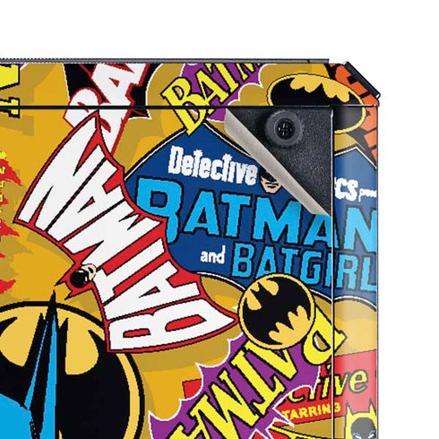 DC Comics Batman Mask Vintage Pattern Cooler Master MasterBox Q300L Mini Tower Skin