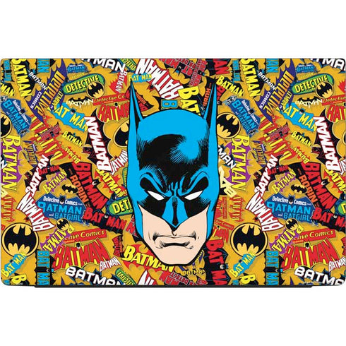 DC Comics Batman Mask Vintage Pattern Dell Vostro Skin