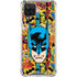 DC Comics Batman Mask Vintage Pattern Galaxy A12 Clear Case