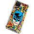 DC Comics Batman Mask Vintage Pattern Galaxy A12 Clear Case