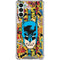 DC Comics Batman Mask Vintage Pattern Galaxy A13 5G Clear Case