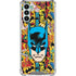 DC Comics Batman Mask Vintage Pattern Galaxy A13 5G Clear Case