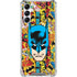 DC Comics Batman Mask Vintage Pattern Galaxy A15 5G Clear Case
