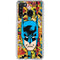 DC Comics Batman Mask Vintage Pattern Galaxy A21 Clear Case