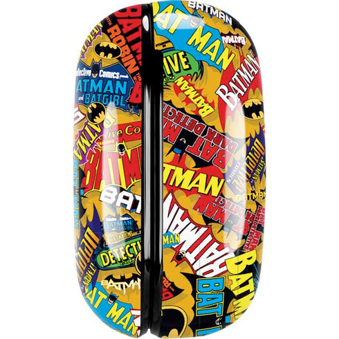 DC Comics Batman Mask Vintage Pattern Galaxy Buds Pro Skin