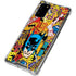 DC Comics Batman Mask Vintage Pattern Galaxy Note20 5G Clear Case