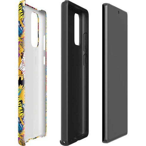 DC Comics Batman Mask Vintage Pattern Galaxy Note20 5G Pro Case
