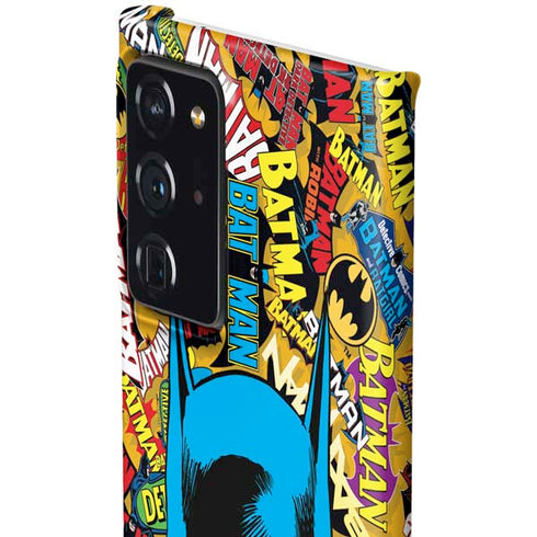 DC Comics Batman Mask Vintage Pattern Galaxy Note20 Ultra 5G Lite Case