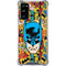 DC Comics Batman Mask Vintage Pattern Galaxy S20 FE Clear Case