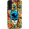 DC Comics Batman Mask Vintage Pattern Galaxy S22 Plus Pro Case