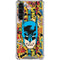 DC Comics Batman Mask Vintage Pattern Galaxy S23 Plus Clear Case