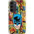 DC Comics Batman Mask Vintage Pattern Galaxy S23 Plus Pro Case