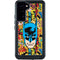 DC Comics Batman Mask Vintage Pattern Galaxy S23 Plus Waterproof Case