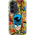 DC Comics Batman Mask Vintage Pattern Galaxy S23 Pro Case