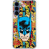 DC Comics Batman Mask Vintage Pattern Galaxy S24 Clear Case