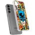 DC Comics Batman Mask Vintage Pattern Galaxy S24 Plus Clear Case