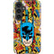 DC Comics Batman Mask Vintage Pattern Galaxy S24 Plus Impact Case