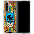 DC Comics Batman Mask Vintage Pattern Galaxy Z Fold4 5G Clear Case