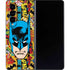 DC Comics Batman Mask Vintage Pattern Galaxy Z Fold4 5G Skin