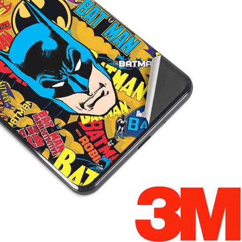 DC Comics Batman Mask Vintage Pattern Google Pixel 3 XL Skin