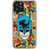DC Comics Batman Mask Vintage Pattern iPhone 11 Pro Clear Case