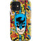DC Comics Batman Mask Vintage Pattern iPhone 12 Impact Case