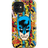 DC Comics Batman Mask Vintage Pattern iPhone 12 Impact Case