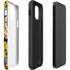 DC Comics Batman Mask Vintage Pattern iPhone 12 Impact Case