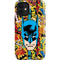 DC Comics Batman Mask Vintage Pattern iPhone 12 Mini Impact Case
