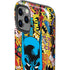 DC Comics Batman Mask Vintage Pattern iPhone 12 Pro Impact Case