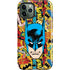 DC Comics Batman Mask Vintage Pattern iPhone 12 Pro Max Impact Case