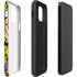 DC Comics Batman Mask Vintage Pattern iPhone 12 Pro Max Impact Case
